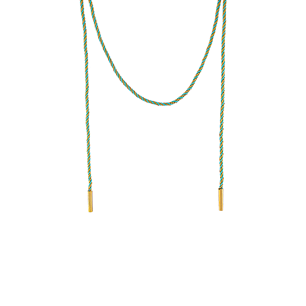 Colar Cordão Fio Marroquino VERDE