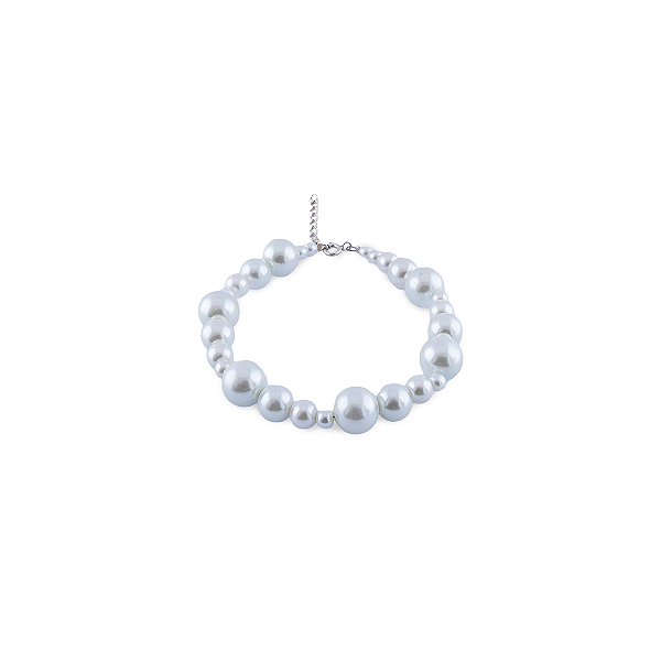 PULSEIRA PEROLAS PRATA 925