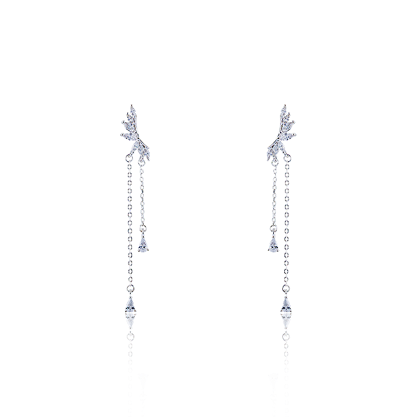 BRINCO ZIRCONIA PRATA