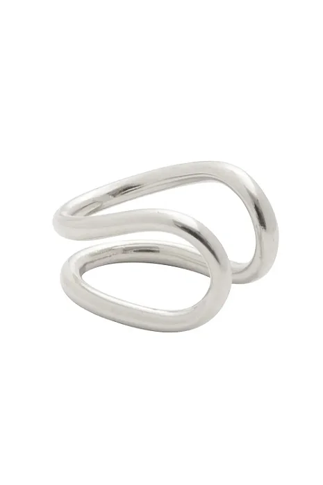 Piercing Fake Mini Básico com Banho em Ródio Branco