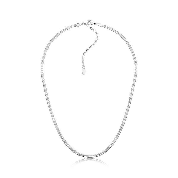 COLAR MALHA FITA 4MM 40CM RB