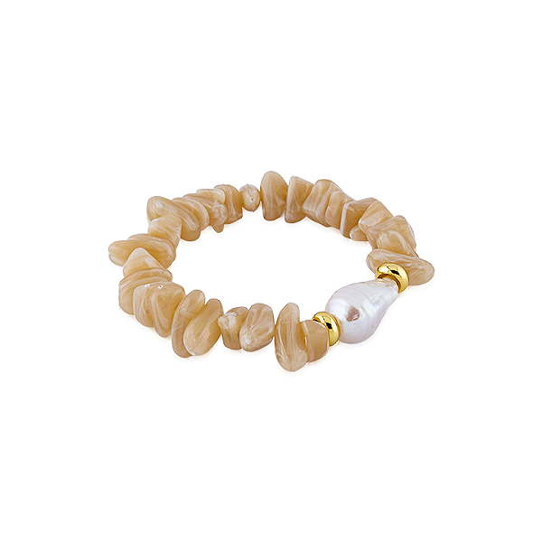 PULSEIRA RESINA E PEROLA