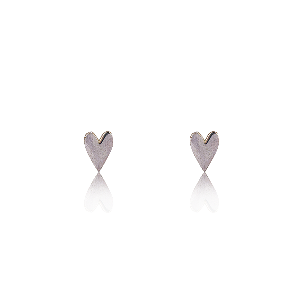 BRINCO CORAÇÃO LISO PRATA