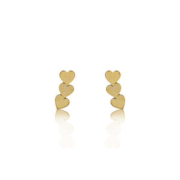 BRINCO 3 CORAÇÕES GOLD