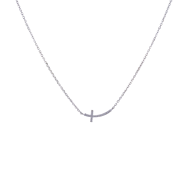 COLAR CRUZ PRATA 925