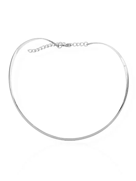 Choker Aro Curvado Liso