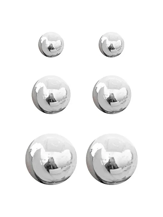 Trio de Brinco Esferas