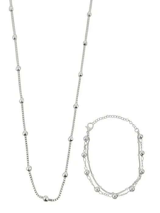 CONJUNTO COLAR E PULSEIRA