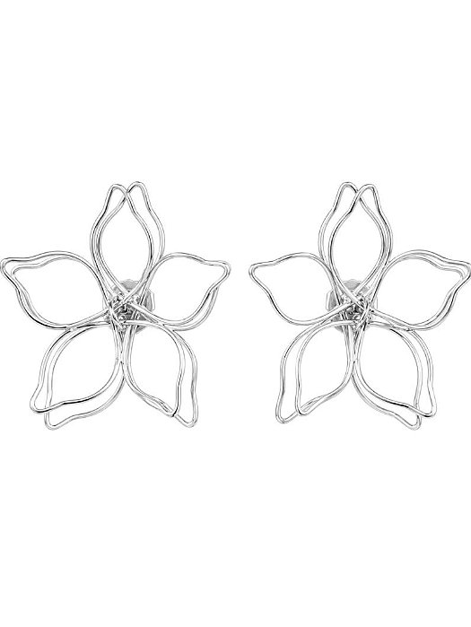 Brinco Flor Vazada