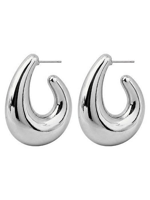 BRINCO ARGOLA DESIGN GOTA