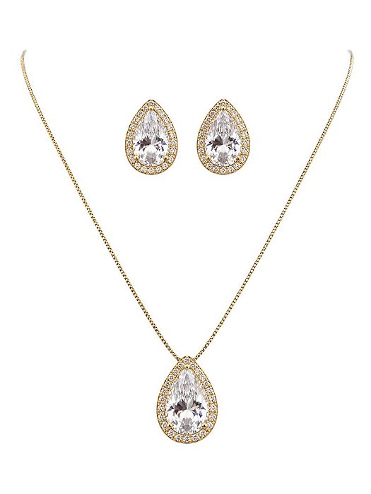 CONJUNTO GOTA CRAVEJADA