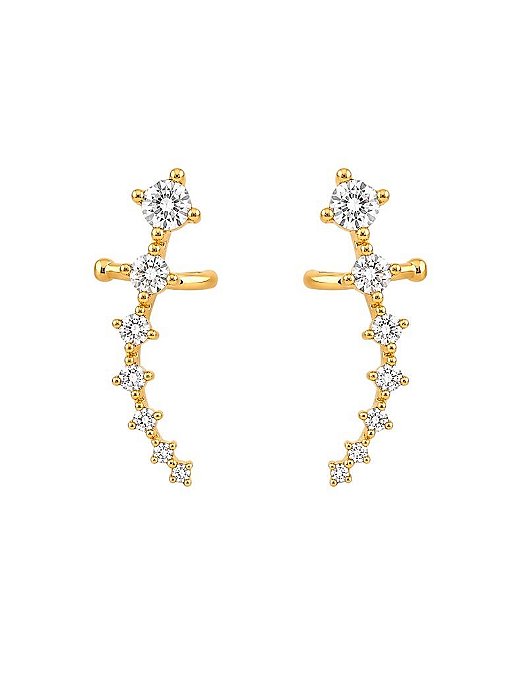 BRINCO EAR CUFF ZIRCONIA