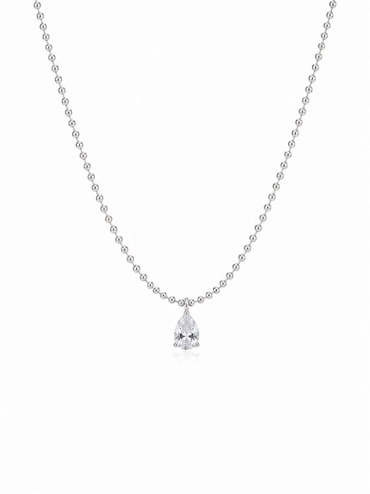 COLAR POA GOTA CRISTAL