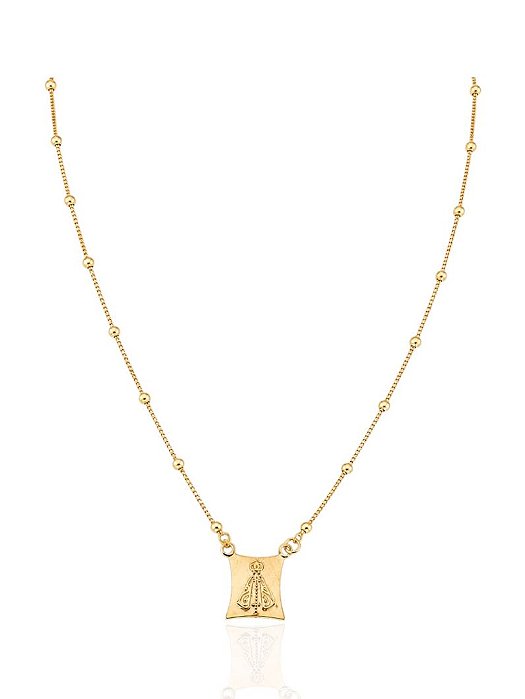 CHOKER MINI ESFERAS NOSSA SENHORA