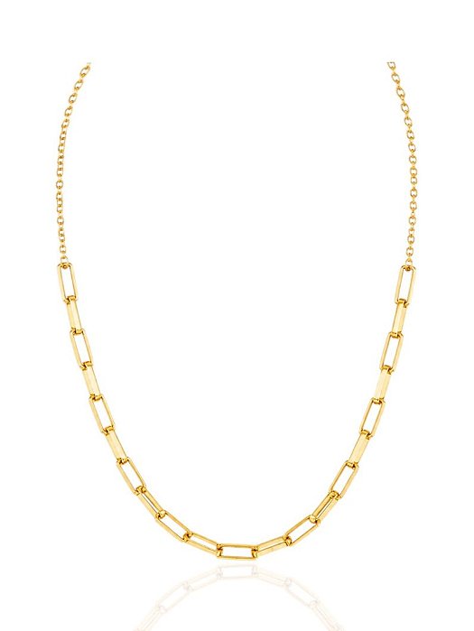 CHOKER ELOS QUADRADOS