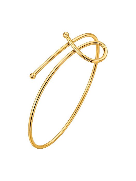 BRACELETE ARO CURVADO LISO