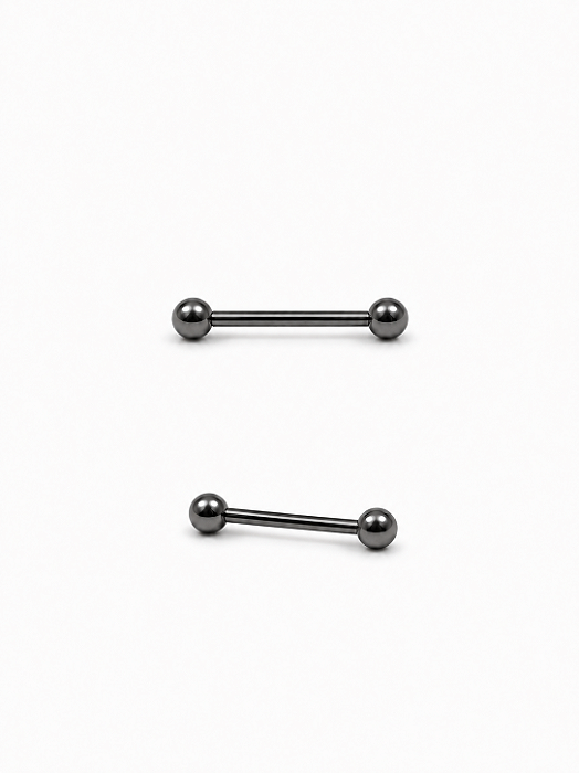PIERCING DE TITANIO ESFERAS LISA 1CM