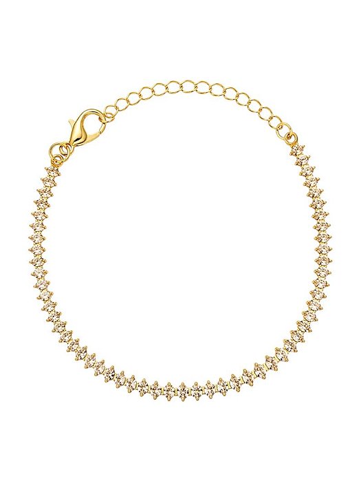 Pulseira riviera cristais