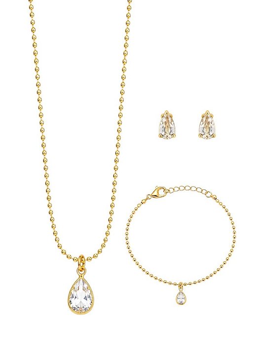 Conjunto infantil gota cristal