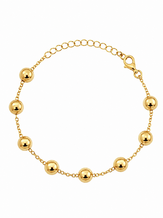PULSEIRA ESFERAS LISAS GOLD