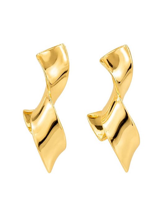 Brinco Forma Curva Gold