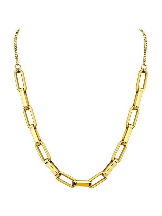 CHOKER ELOS QUADRADOS