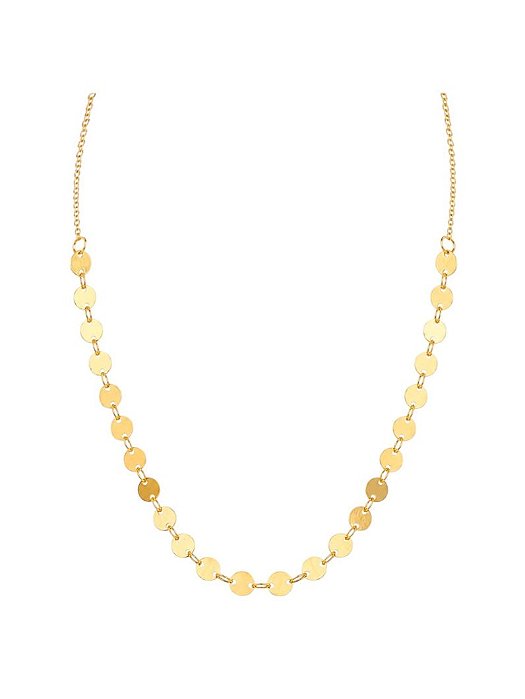CHOKER PLACAS LISAS