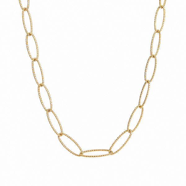 COLAR ELOS OVAIS GOLD