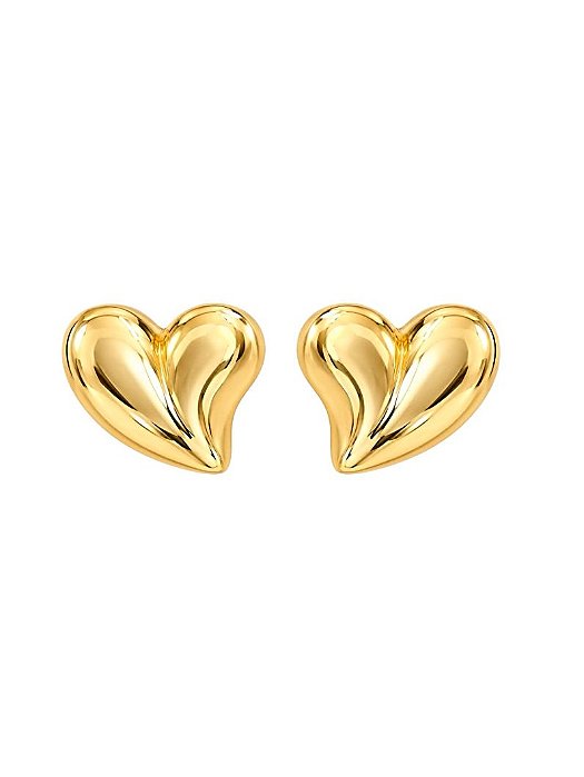 BRINCO CORAÇÃO AÇO INOXIDAVEL GOLD