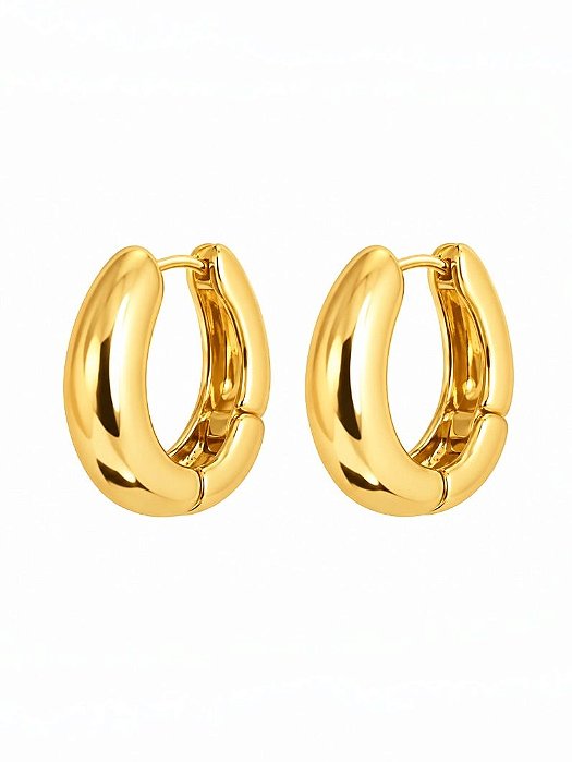 ARGOLA LISA OVAL GOLD