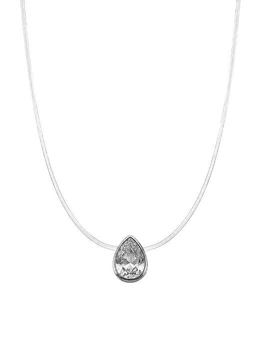 COLAR NYLON GOTA DE CRISTAL RB