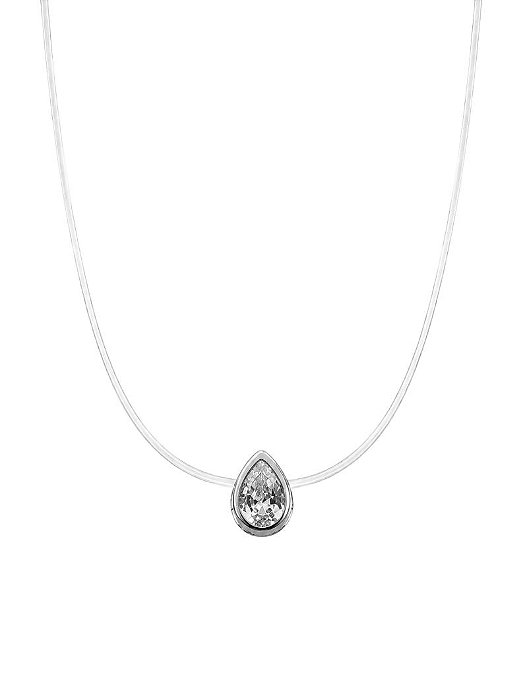 COLAR NYLON GOTA DE CRISTAL MINI RB