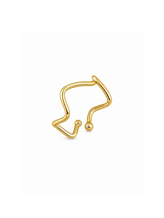 ANEL ONDULADO GOLD