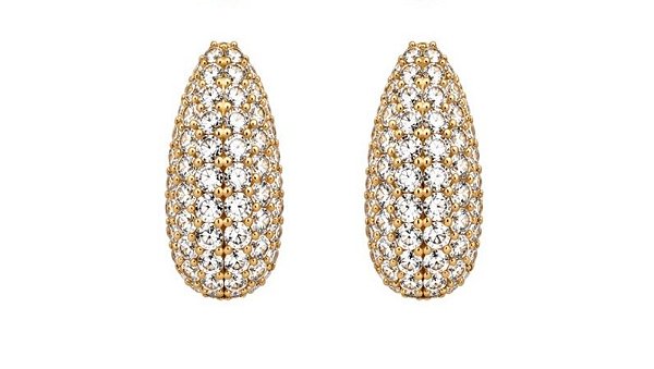 BRINCO GOTA CRAVEJADA GOLD