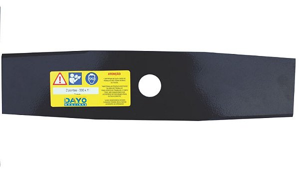 Lâmina 2 pontas 330mm Preta - Dayo (2 mm)