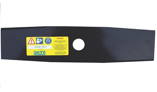 Lâmina 2 pontas 350mm Preta - Dayo (2 mm)