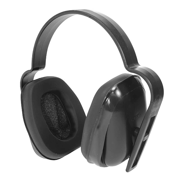 Abafador auditivo Concha Preto