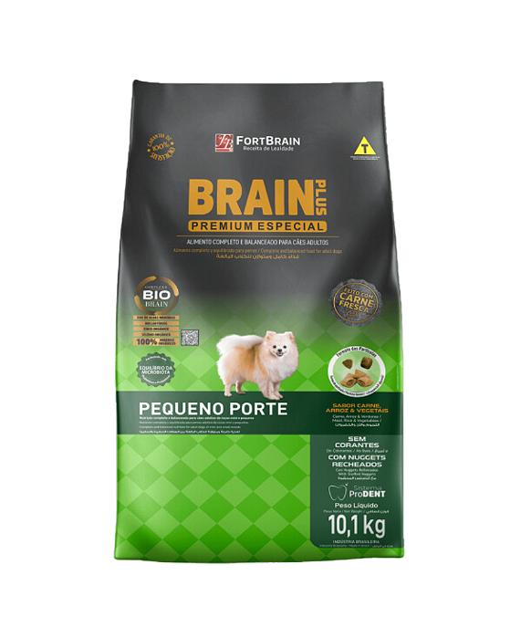 Ração Brain Plus Premium Especial Pequeno Porte