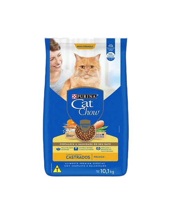 Cat Chow Gatos Castrados 10,1kg