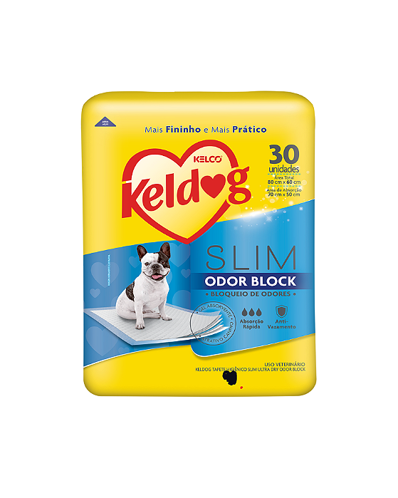 Tapete Higiênico Kelco Keldog Slim Ultra Dry Odor Block