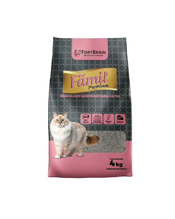 Areia Higiênica Famil