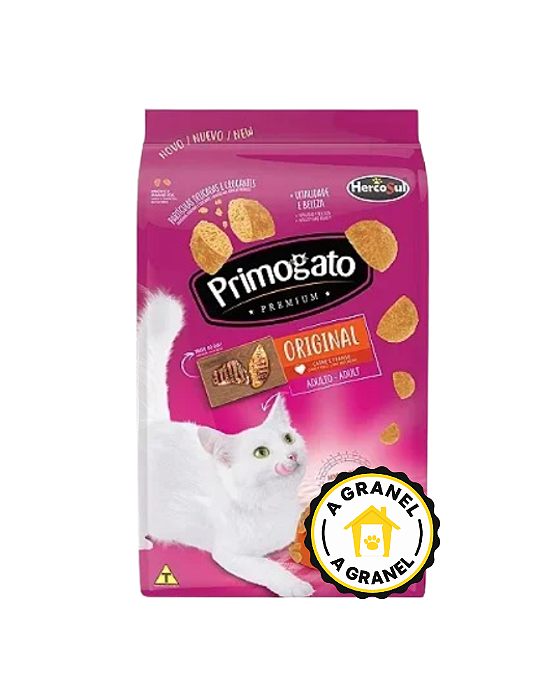 GRANEL Primogato Original Gatos Adultos Sabor Carne e Frango