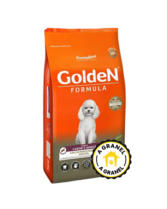 GRANEL Golden Formula Pequenas Racas sabor Carne