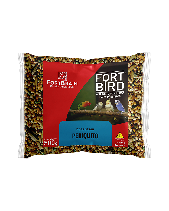 Ração para Periquito Fortbrain