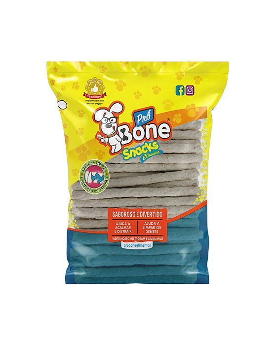 Petisco Osso Palito natural 1Kg