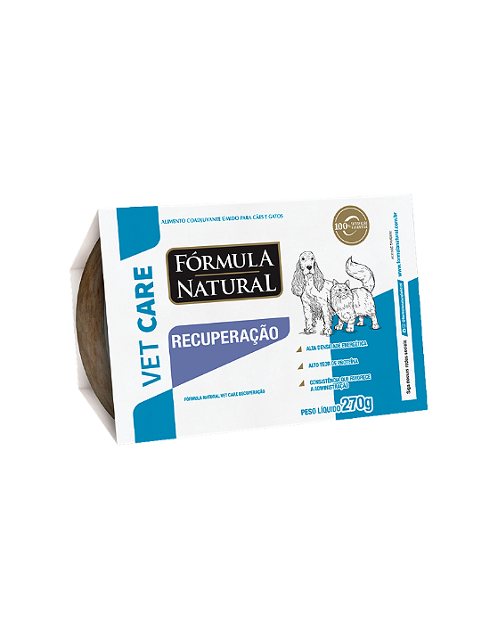 Ração Úmida Fórmula Natural Vet Care Recuperação para Cães e Gatos 270g