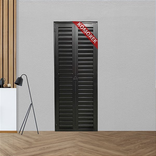 Porta Camarão Palheta Alumínio Preto Linha Veneza