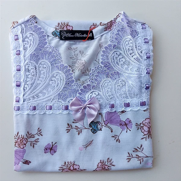 Camisola infantil Princesa encantada Estampa Bailarina