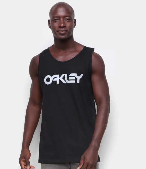 Regata Oakley Mark II Tank - Masculina - cor preta - tamanho G