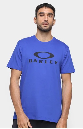 Camiseta Oakley Bark Masculina…